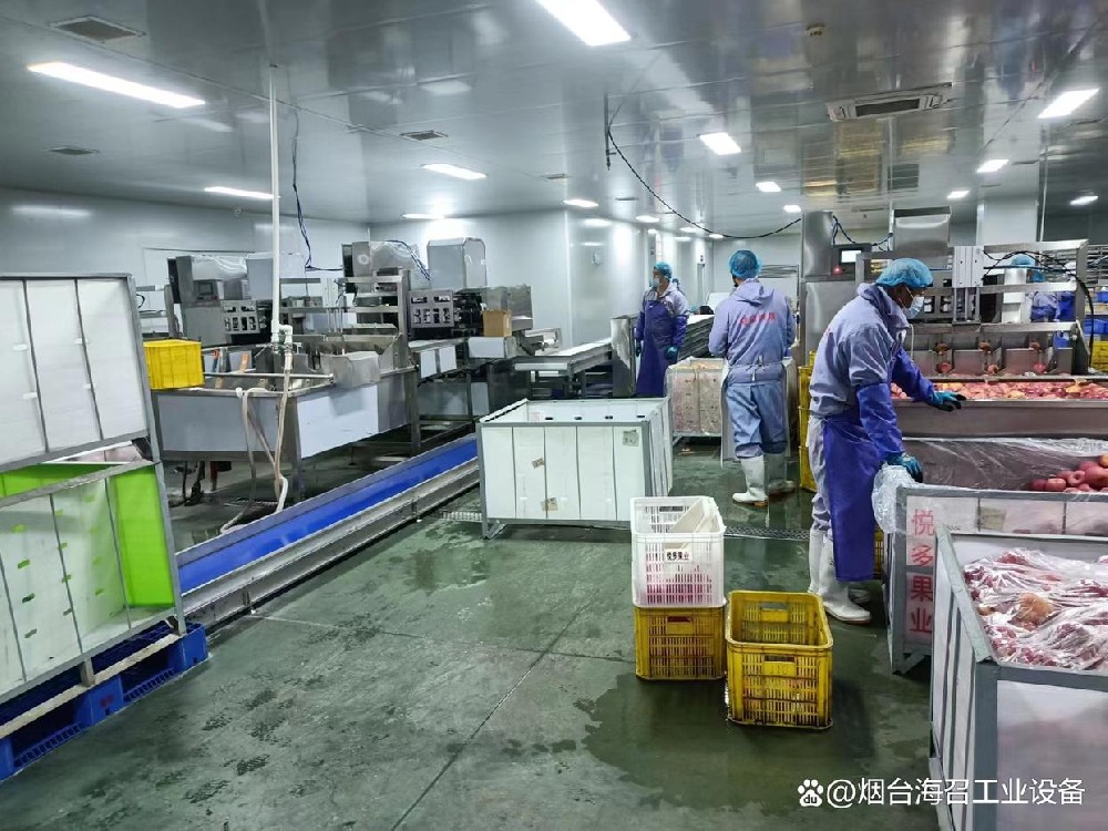 皮帶輸送機(jī)之食品行業(yè)皮帶輸送機(jī)，煙臺(tái)海召公司源頭生產(chǎn)企業(yè)